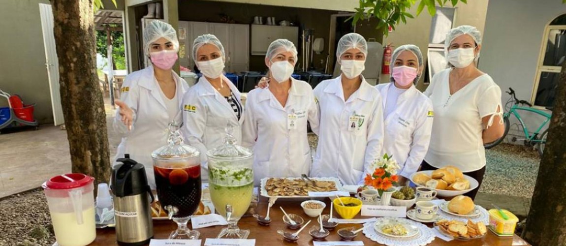 Acadêmicos do curso de Nutrição da FIC realizam ação no Hospital São Vicente Acadêmicos do curso de Nutrição da FIC realizam ação no Hospital São Vicente